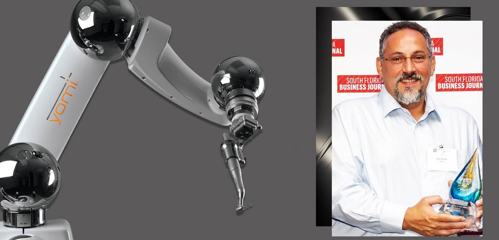 Featured image for “Colombiano es reconocido en Florida por innovación en robótica”