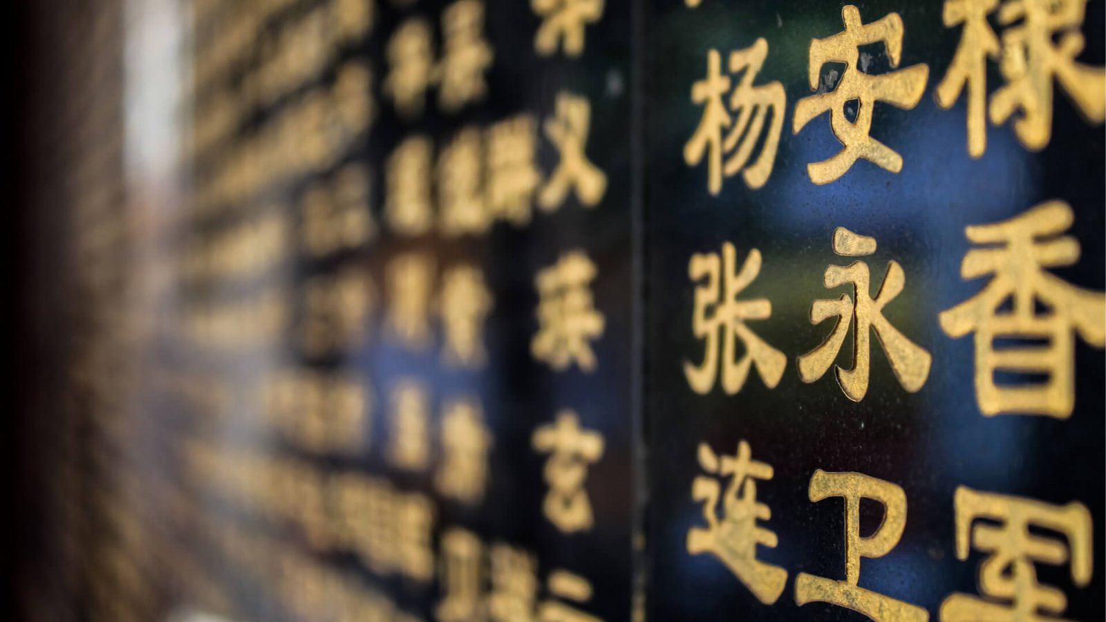 idiomas del futuro: letras en chino