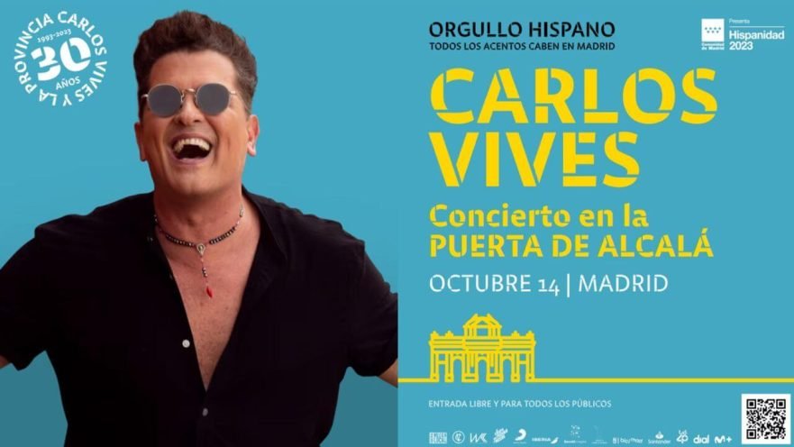 carlos vives en madrid