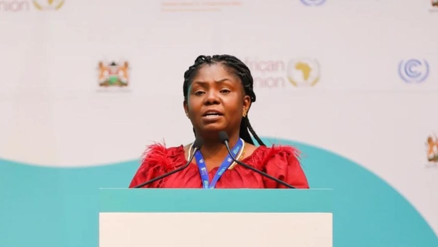 Ella exporta áfrica