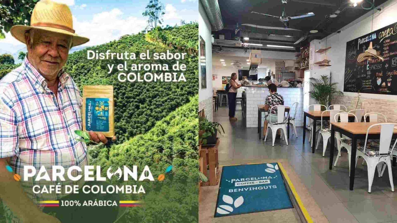 Cafés colombianos en España: Parcelona