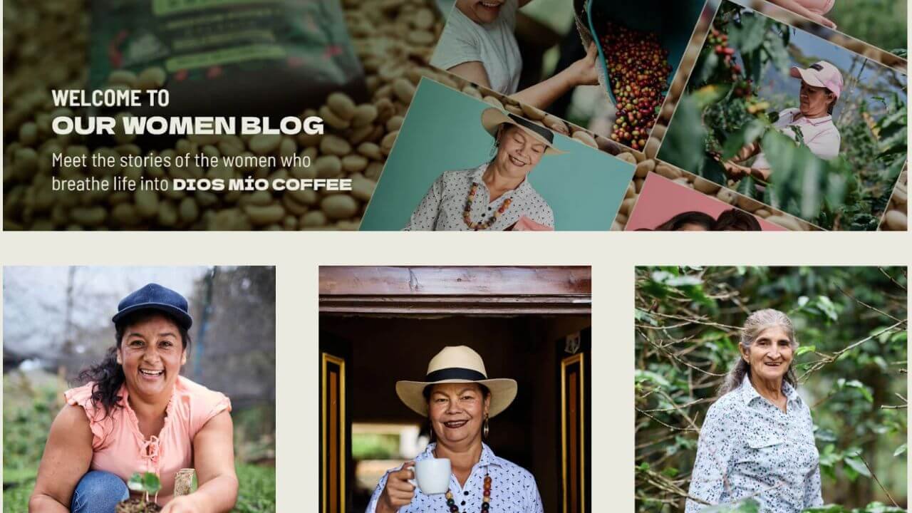 Sofía Vergara apoyando a las mujeres caficultoras colombianas