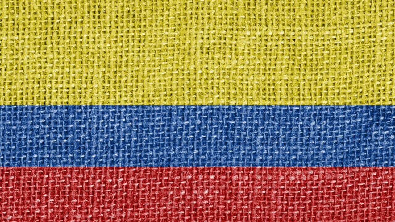 Bandera de Colombia Artesanal