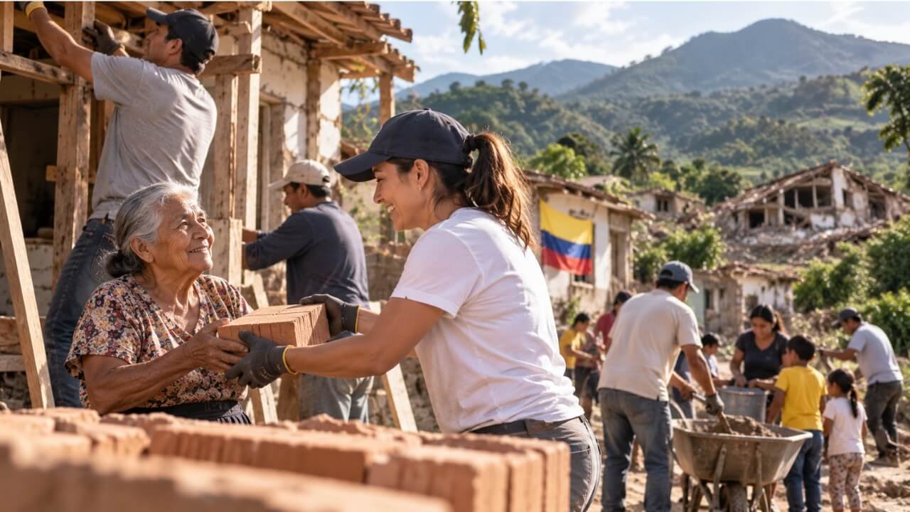 solidaridad colombiana desde el exterior